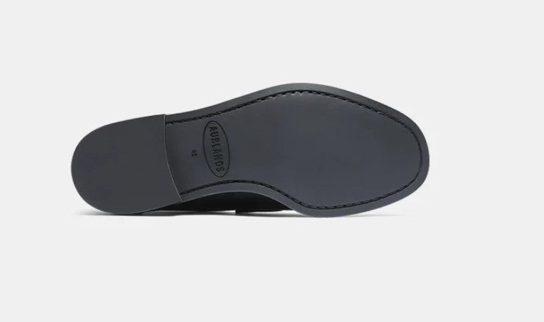 Aurland-Schuh - der Penny-Loafer BUXTON braun mit schwarzer Gummisohle