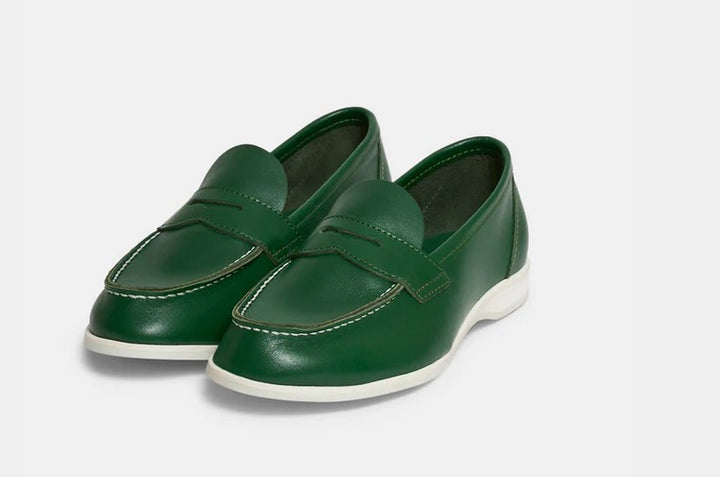 Aurland-Schuh - der Penny-Loafer WANGEN - grün