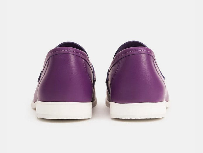 Aurland-Schuh - der Penny-Loafer WANGEN - lila