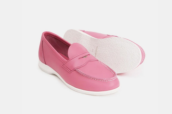 Aurland-Schuh - der Penny-Loafer WANGEN - rosa
