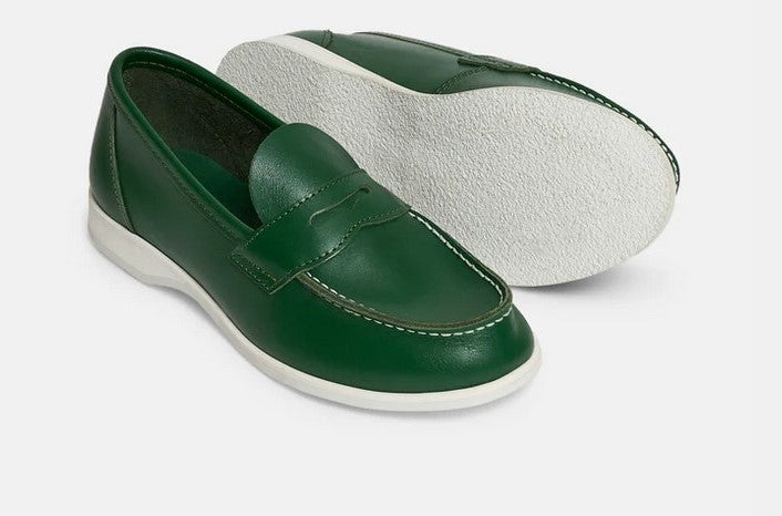 Aurland-Schuh - der Penny-Loafer WANGEN - grün