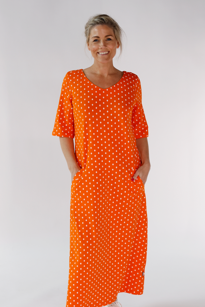 JUNE - Sommerkleid - Orange