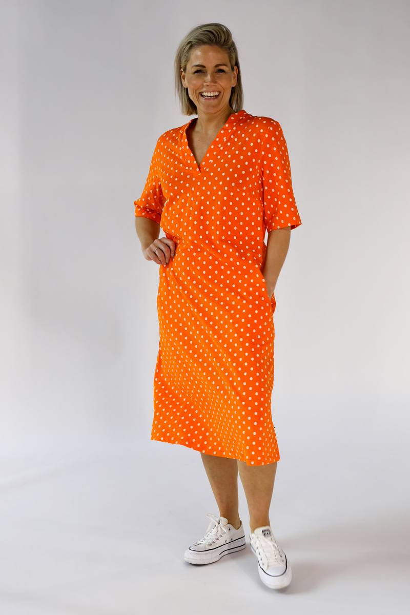 THELMA - Sommerkleid - Orange