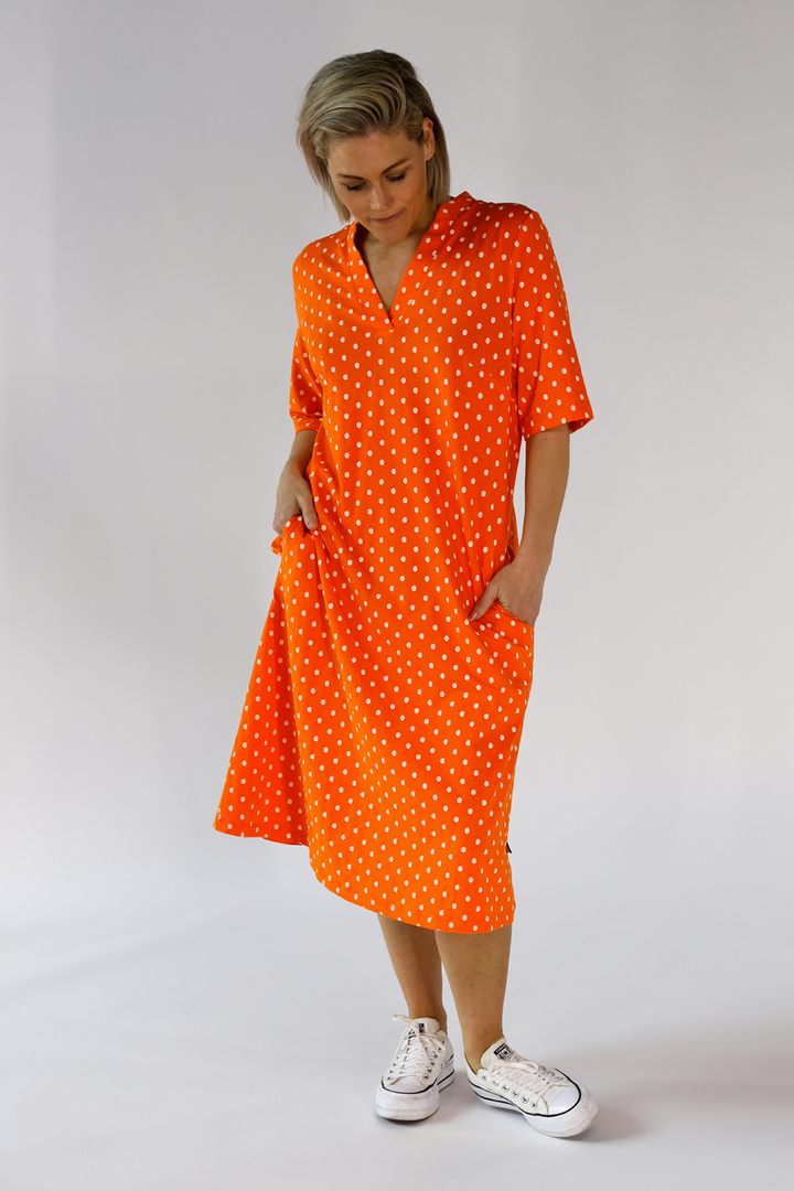 THELMA - Sommerkleid - Orange