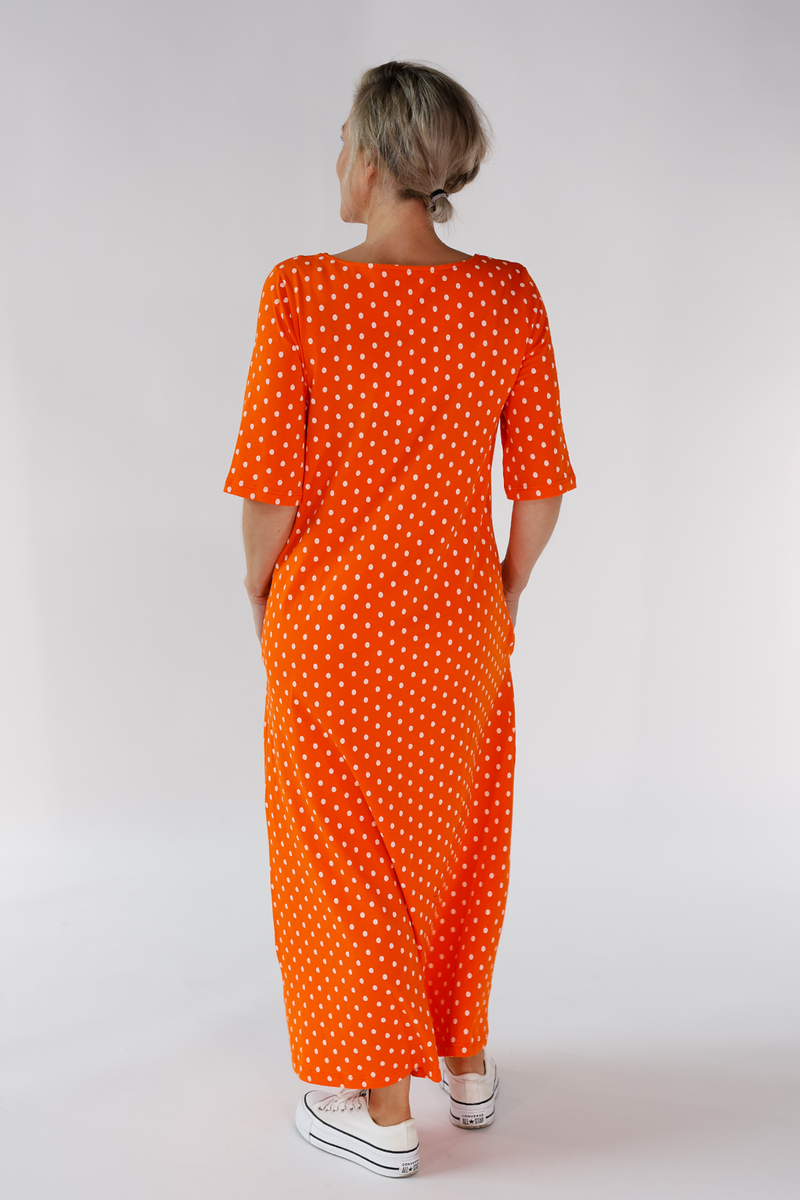 JUNE - Sommerkleid - Orange