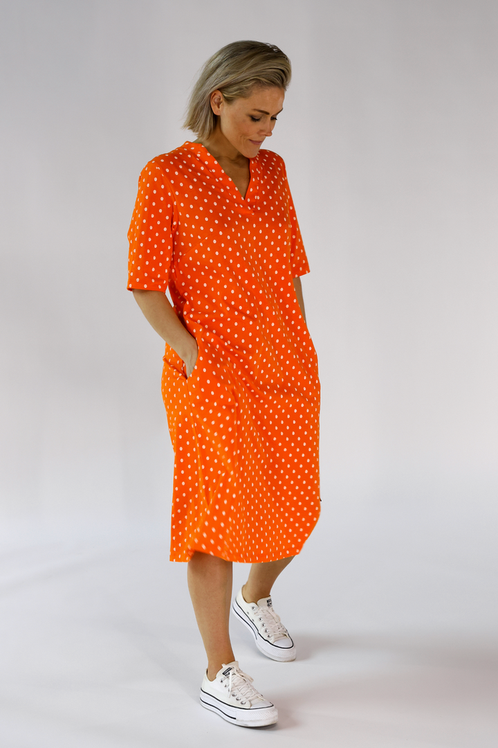 THELMA - Sommerkleid - Orange