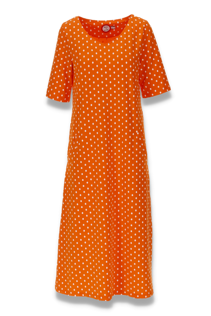 JUNE - Sommerkleid - Orange